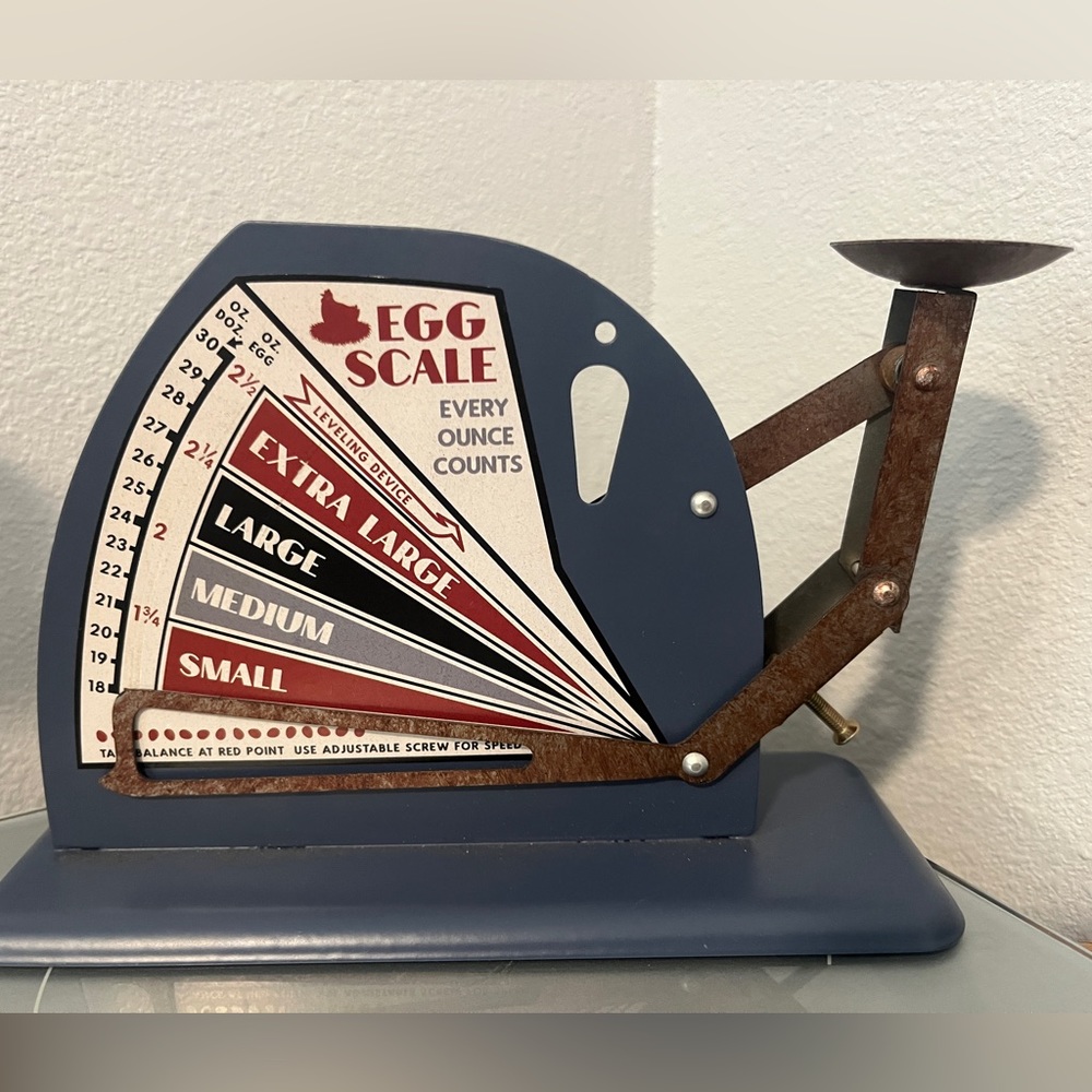 Vintage Egg Scale